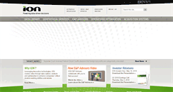 Desktop Screenshot of iongeo.com